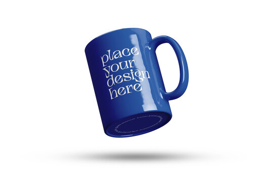 Realistic Ceramic Mug Mockup