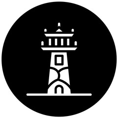 Vector Design Lighthouse Icon Style