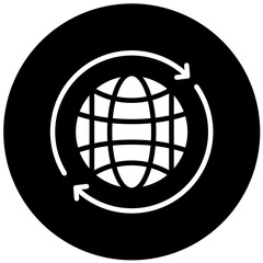 Vector Design Worldwide Icon Style