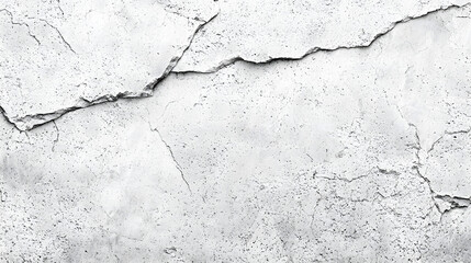Obraz premium Cracked Concrete: A close-up of a textured concrete surface, marred by cracks that create intriguing patterns. This image symbolizes the passage of time, decay, or even resilience. 