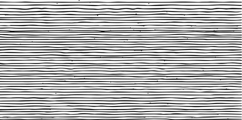 hand drawn horizontal wavy lines texture pattern in black and white for backgrounds and abstract designs
