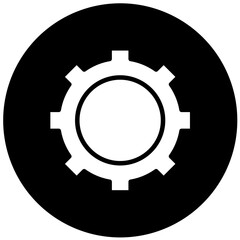 Vector Design Gear Icon Style