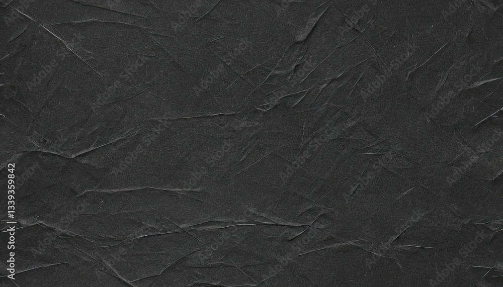 Poster Monochromatic Dark Background with Abstract Texture and Decorative Scratch Design