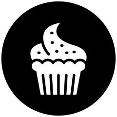 Vector Design Cupcake Icon Style