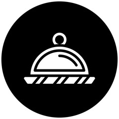 Fototapeta premium Vector Design Platter Icon Style