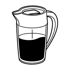 illustration of a glass of water