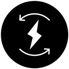 Clean Energy Vector Design Icon Style