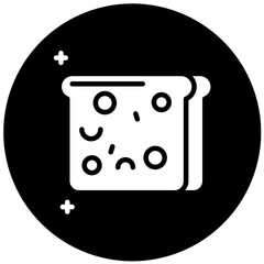 Whole Wheat Bread Vector Design Icon Style