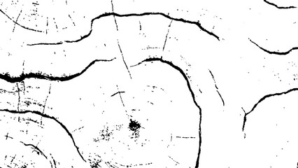 Vector round wooden dust grunge design elements. Grunge texture effect.