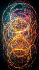 Abstract Colorful Lines Art Design: A Mesmerizing Visual Symphony