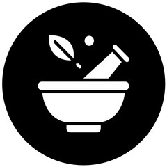 Vector Design Mortar Icon Style