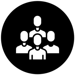 Vector Design Team Icon Style