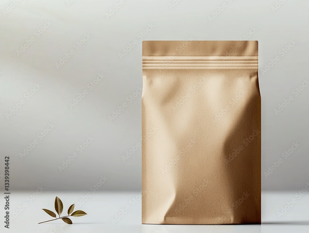 Poster elegant packaging design showcase studio setting product display minimalist environment close-up vie