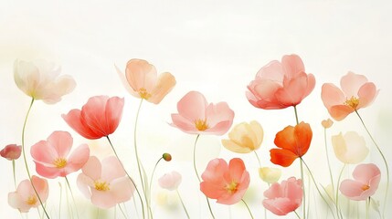 Vibrant bouquet of pink and orange flowers, a colorful floral display pink