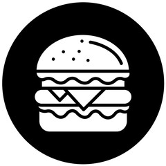 Vector Design Burger Icon Style