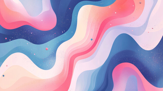 Whimsical abstract background inspired by fairy tales with vibrant colors and fantasy elements - Powered by Adobe