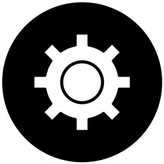 Vector Design Setting Icon Style