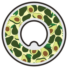 Flavor air bottle pods vector cartoon illustration isolated on a white background.