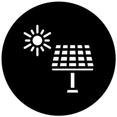 Vector Design Solar Icon Style