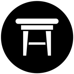 Vector Design Stool Icon Style
