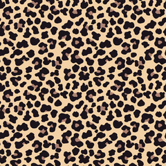
leopard cat skin seamless pattern for print, stylish background for clothes