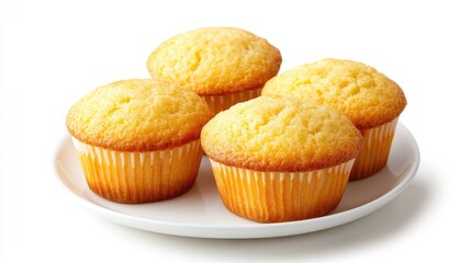 Cornbread Muffins. Delicious Sweet Snack Made with Corn and Grain