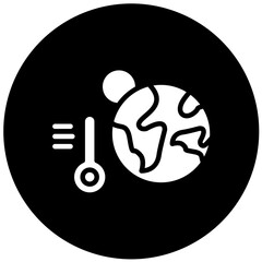 Vector Design Global Warming Icon Style