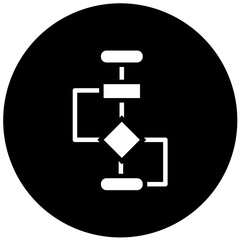 Vector Design Flowchart Icon Style