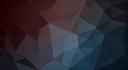 Obraz premium Modern abstract background featuring interlocking polygonal shapes, Ai Generated