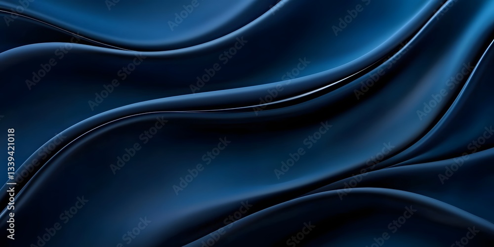 Aufkleber blank mockup area centered on dynamic abstract cosmic swirls for branding design