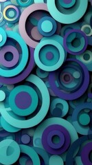 Stunning Abstract Circle Pattern Graphic Design