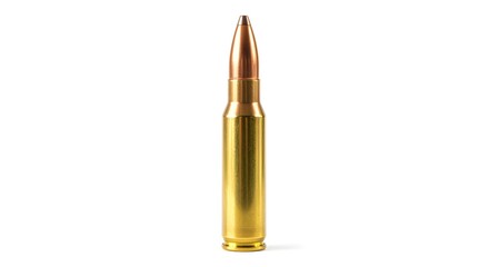 bullet isolated on white background
