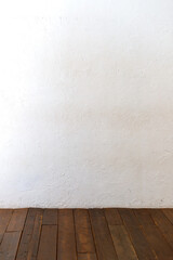 concrete wall dark parquet floor texture