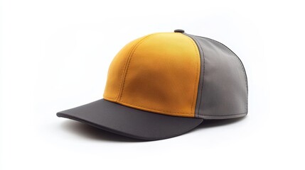 Fototapeta premium Two-Tone Cap with Flat Brim in Vibrant Colors