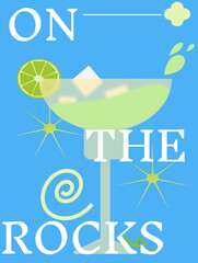 Margarita Cocktail Illustration