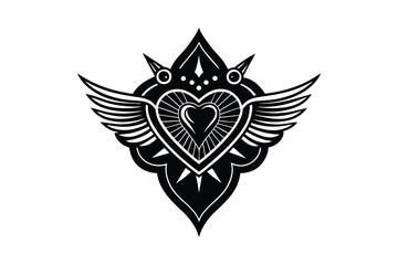 eagle with wings