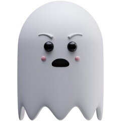 3D Angry Ghost