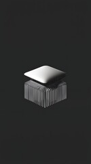 Abstract Square Stack for Dark Background.