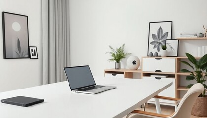"Modern Workspace: Minimalist Productivity"