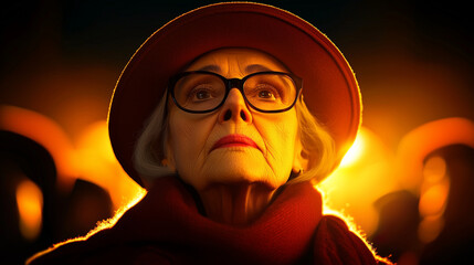 Fototapeta premium Witness the solemnity of Vatican life through striking shadows and warm light, where each candid moment tells a story of devotion and tradition.