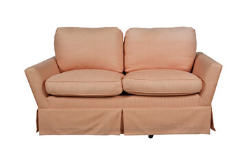 leather armchair isolated on white  Queen Sleeper Sofa