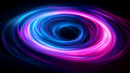 Hypnotic Swirl: Captivating swirling pattern in vibrant shades of pink and blue, creating an image of movement, energy, and cosmic beauty.