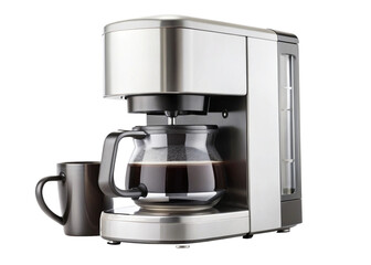 Coffee maker isolated on white background