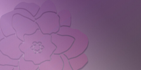 Fondo degradado con ruido floral