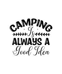 Camping SVG Design