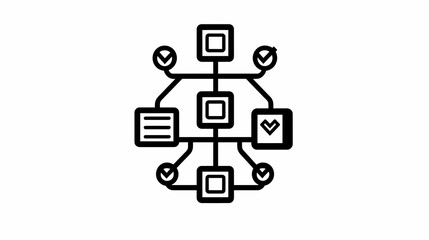 Colorful abstract vector background with technology and network elements