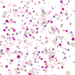 Light multicolor background, colorful vector texture with circles. Splash effect banner. Glitter silver dot abstract illustration with blurred drops of rain. Pattern for web page, banner,poster, card.