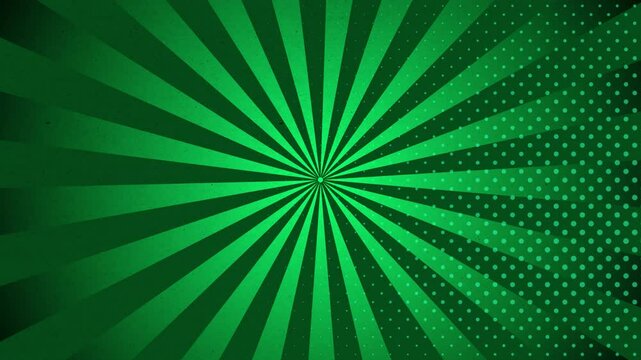 Background Comic Sunburst Rays	