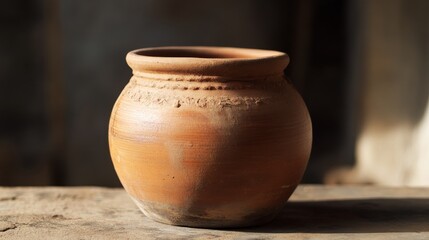 Rustic Terracotta Pot: A Timeless Piece of Art