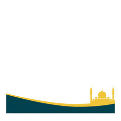 Set of Islamic Border Frame Vector Art Decorative Elements and Icons for Ramadan, Eid, and Islamic Festivals